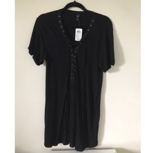 Windsor: Black T-shirt Dress